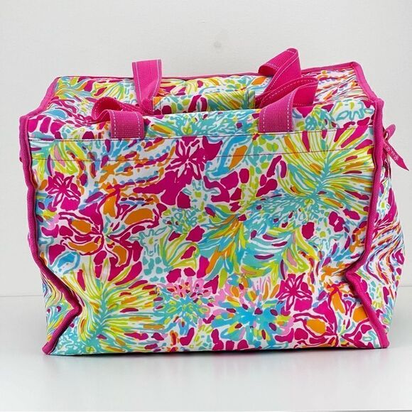 Lilly Pulitzer Insulated Beach Cooler Spot Ya Pink Colorway - Picture 5 of 10